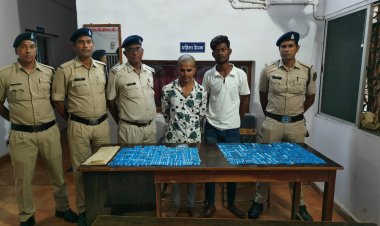 नशीली दवाइयां बेचते दो गिरफ्तार