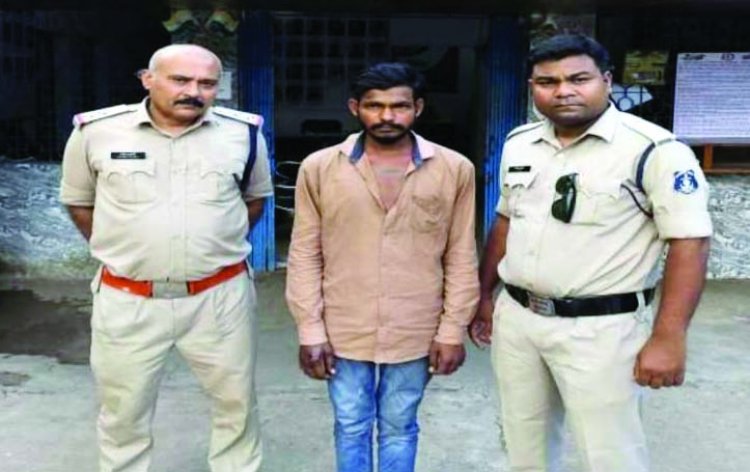 धारदार हथियार से हमला करने वाला आरोपी पकड़ा गया