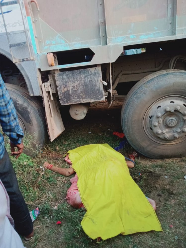 भिलाई में बड़ा हादसा: ट्रक के कुचलने से एक बच्ची सहित तीन लोगों की दर्दनाक मौत