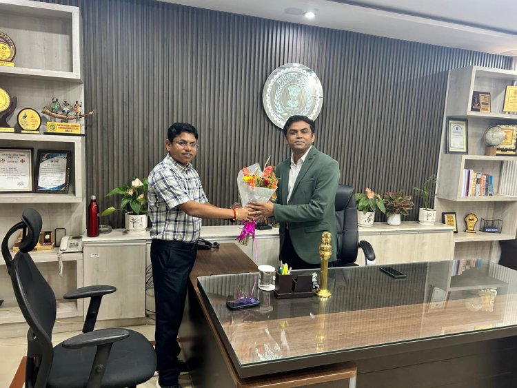 बजरंग कुमार दुबे ने जिला पंचायत दुर्ग के मुख्य कार्यपालन अधिकारी का पदभार किया ग्रहण