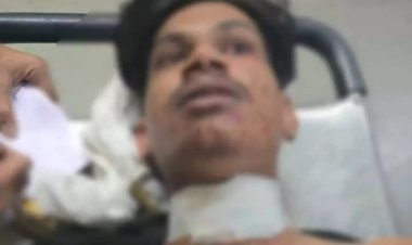 रायपुर जेल के बाहर आदतन बदमाश को मारी गोली, घायल अस्पताल में भर्ती 