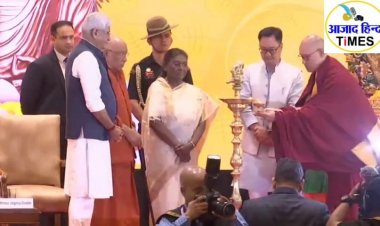 एशियाई बौद्ध शिखर सम्मेलन का राष्ट्रपति ने किया उद्घाटन