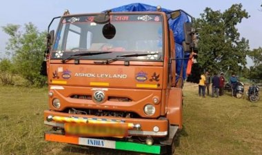 150 बोरी अवैध धान ट्रक सहित जब्त, चालक हिरासत में