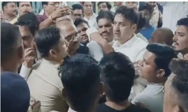 भाजपा नेता के साथ मारपीट करने वाले थाना प्रभारी और दो आरक्षक संस्पेंड