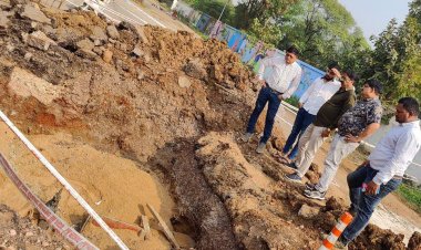 पाइप लाइन लीकेज मरमत के चलते इन वार्डों में जलप्रदाय रहेगा प्रभावित