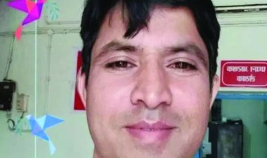 सड़क दुर्घटना में घायल पुलिस कर्मी की मौत