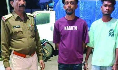 भिलाई में ट्रक चालक को लूटने वाले दो आरोपी पकड़े गए, एक फरार