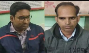 एंटी करप्शन ब्यूरो ने राजस्व निरीक्षक और पटवारी को रिश्वत लेते रंगे हाथों पकड़ा