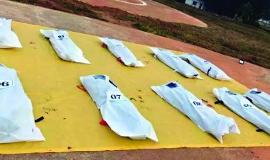 मुठभेड़ में मारे गए 10 नक्सलियों में 6 की हुई पहचान, लाखों रुपए के थे इनामी