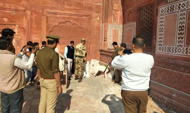 ताजमहल को बम से उड़ाने की मिली धमकी