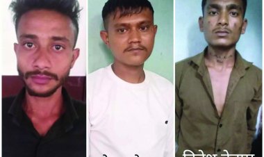 तीन बदमाशों को जिला बदर की सजा