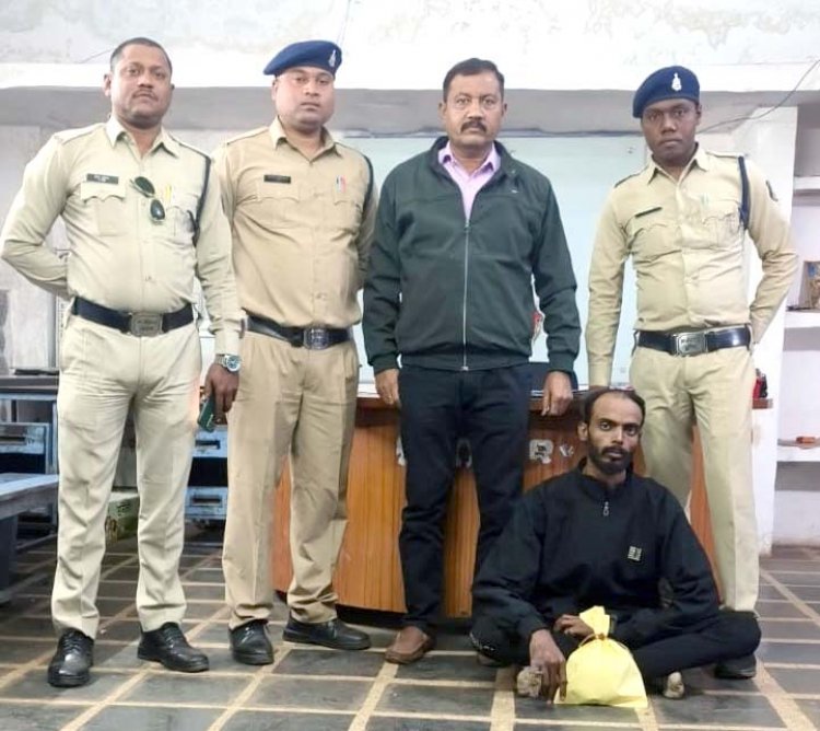 भिलाई में पकड़ा गया नशीली दवा बेचने वाला नशे का सौदागर