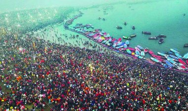 पौष पूर्णिमा की प्रथम डुबकी के साथ महाकुंभ का शुभारंभ, 80 लाख भक्तों ने लगाई डुबकी