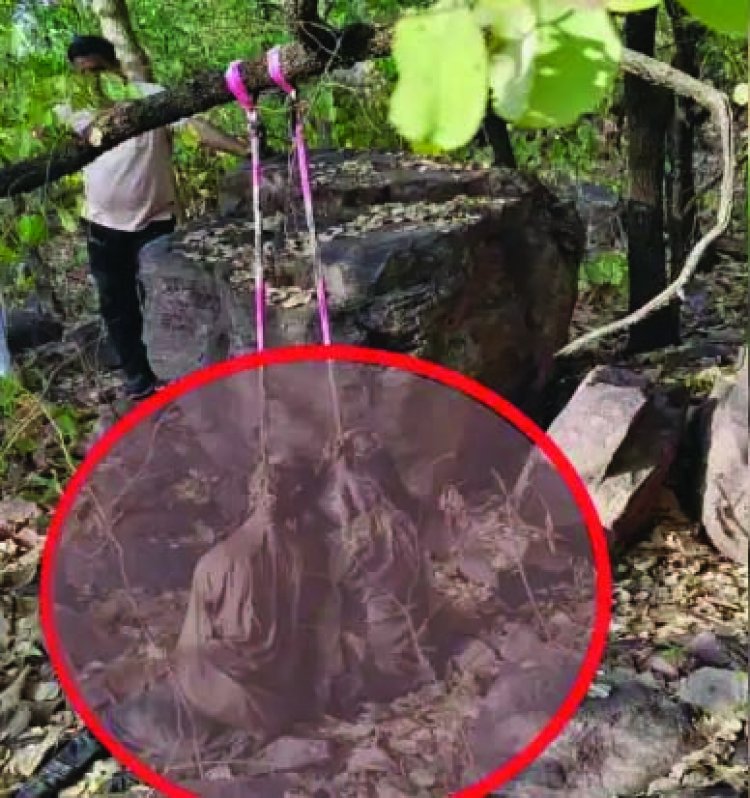 एक ही फांसी के फंदे पर लटकी मिली दो लोगों की सड़ी-गली लाशें