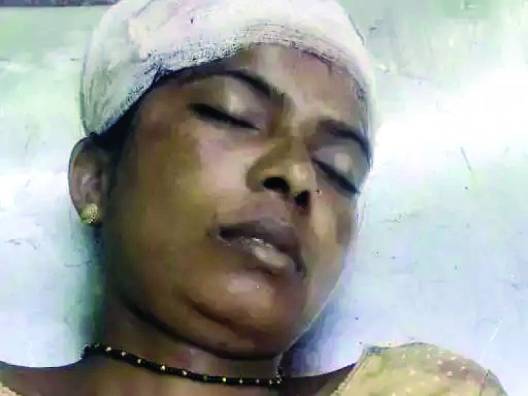 चाय को लेकर विवाद, पति ने कुल्हाड़ी मार पत्नी को उतारा मौत के घाट, थाने में किया सरेंडर
