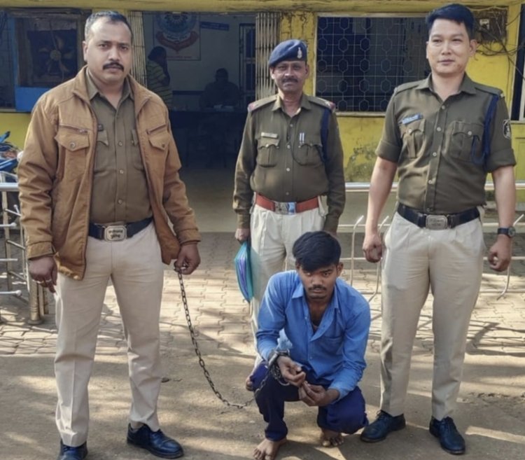 नाबालिग बालिका को भागकर ले जाने वाला गिरफ्तार, जामुल पुलिस ने की कार्रवाई