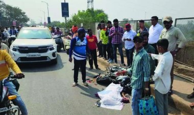 ओवरब्रिज में हादसा, युवक की गई जान