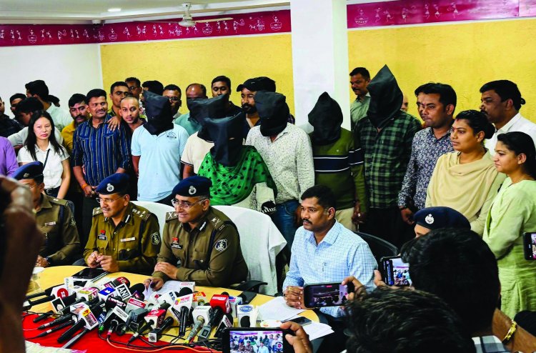 BSF के रिटायर्ड सुबेदार निकला 65.25 लाख रुपए डकैती का मास्टर माइंड, नागपुर सहित छत्तीसगढ़ के अलग-अलग जिलों से 10 आरोपी गिरफ्तार