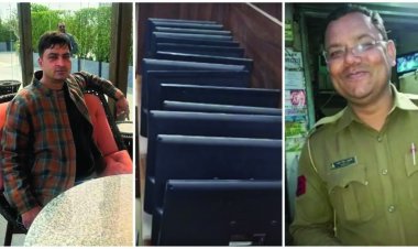 ASI के घर में मिला ठगी के आरोपी को बचाने के लिए घूस में लिए 5 लाख रुपए, थाना प्रभारी समेत 4 पुलिसकर्मी सस्पेंड