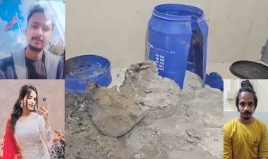 बेवफा पत्नी, विदेश से लौटे पति के शरीर का 15 टुकड़े कर ड्रम में डाल सीमेंट से कर दिया प्लस्टर
