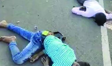 भिलाई के दो युवक सहित 4 लोगों की सड़क हादसे में मौत, देखें VIDEO