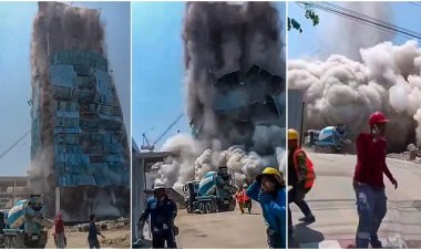 तेज भूकंप से म्यांमार और बैंकॉक में तबाही, आपातकाल का दोनों देशों में एलान