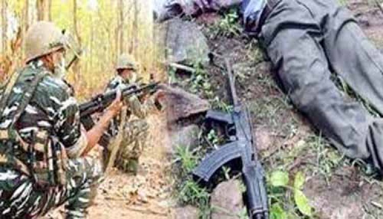 मुठभेड़ में मारे गए 30 नक्सली, एक जवान शहीद