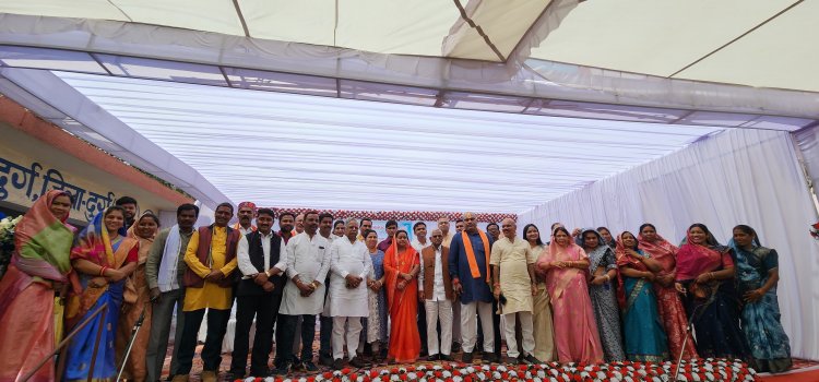 दुर्ग के नवनिर्वाचित जनपद पंचायत अध्यक्ष एवं सदस्यों ने ली शपथ