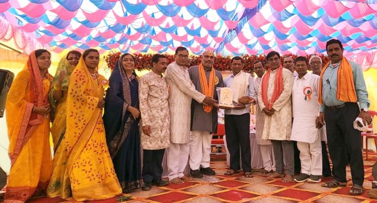  नगर पंचायत उतई में मनाई गई भक्त माता कर्मा जयंती