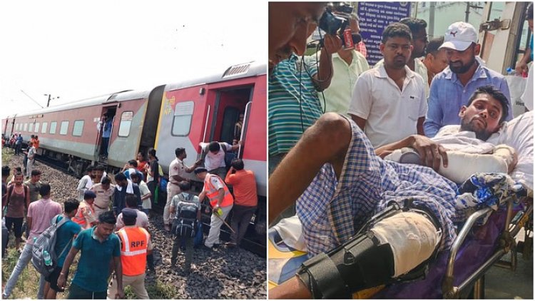 ओडिशा में बेपटरी हुई कामाख्या एक्सप्रेस के 11 डिब्बे, एक की मौत, 8 लोग घायल