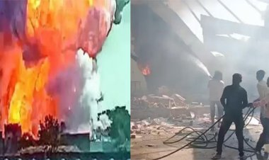पटाखा फैक्ट्री में लगी भीषण आग से 17 लोगों की जलकर मौत, फैक्ट्री मालिक फरार