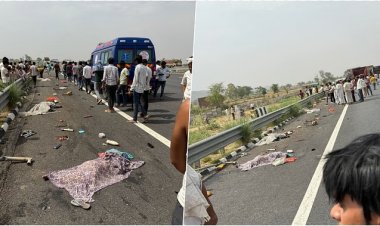 तेज रफ्तार पिकअप वाहन ने सफाईकर्मियों को रौंदा, 7 की मौत, चार गंभीर