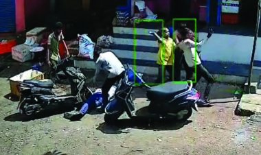 रायपुर में दिनदहाड़े चाकू गोदकर हत्या, देखें VIDEO