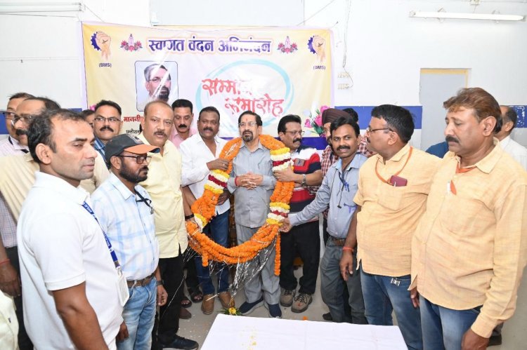 मजदूरों की सस्याओं का हर संभव किया जाएगा निराकरण-योगेश दत्त मिश्र