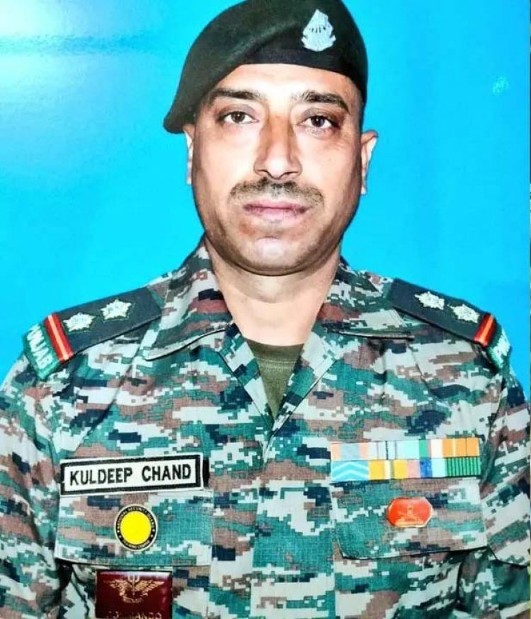 आतंकवादियों के साथ मुठभेड़ में जेसीओ शहीद