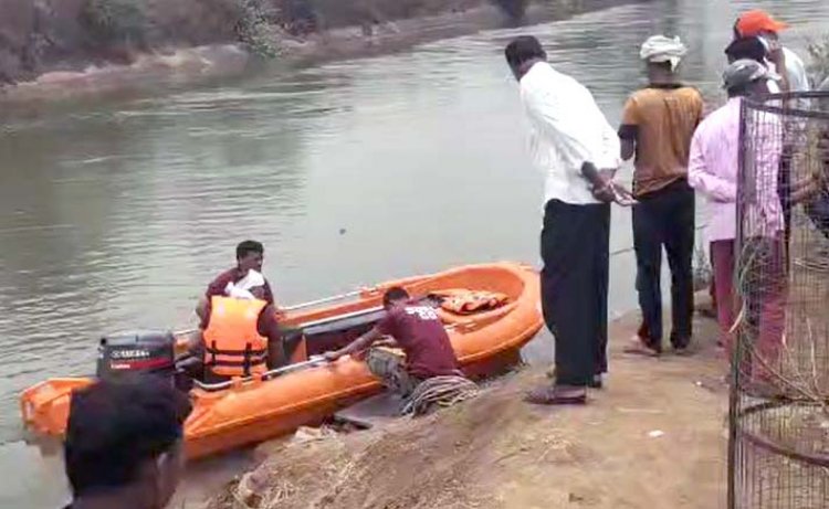 दुर्ग जिले के इस नहर में बह गए मंत्रालय के दो कर्मचारी, रेस्क्यू ऑपरेशन जारी