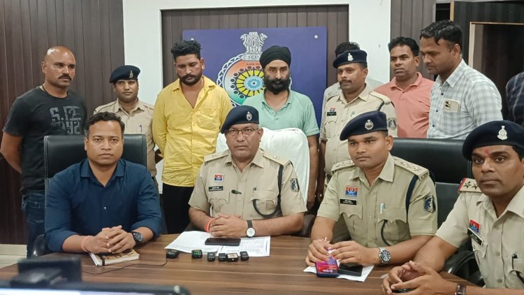 दुर्ग में 12 लाख रुपए का हेरोइन चिट्टा सहित दो युवक पकड़े गए