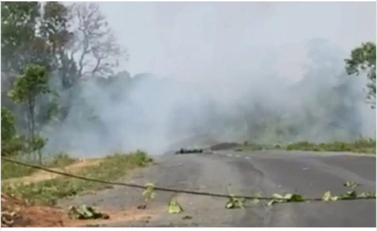 CAF जवान IED ब्लास्ट में शहीद, सड़क सुरक्षा में थे तैनात