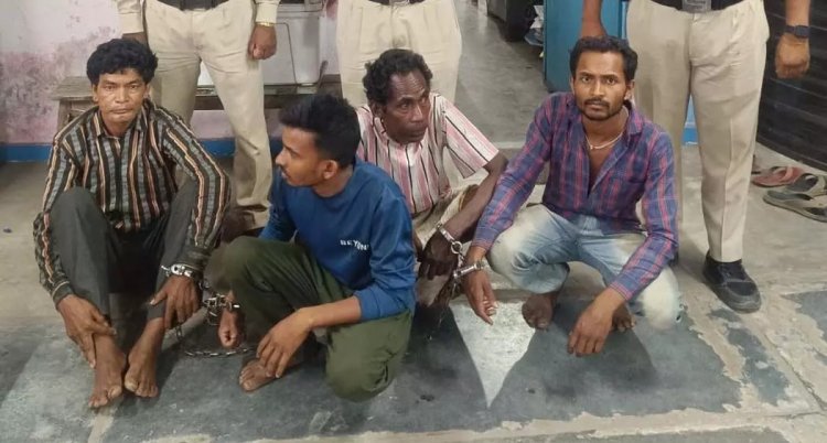 मवेशियों को बूचड़खाने ले जाते 4 आरोपी गिरफ्तार