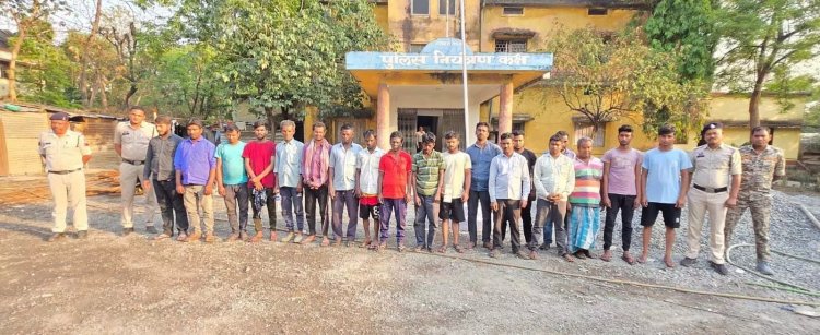 अपनी पहचान छिपाकर छत्तीसगढ़ में रह रहे 36 मुस्लिम युवक गिरफ्तार