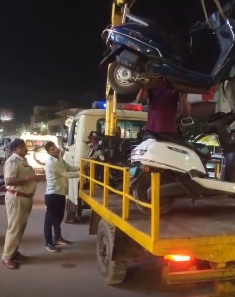 विशेष चेकिंग अभियान चलाकर 223 लापरवाह वाहन चालकों पर की गई कार्रवाई