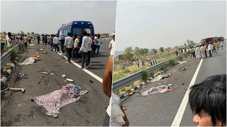 तेज रफ्तार पिकअप वाहन ने सफाईकर्मियों को रौंदा, 7 की मौत, चार गंभीर