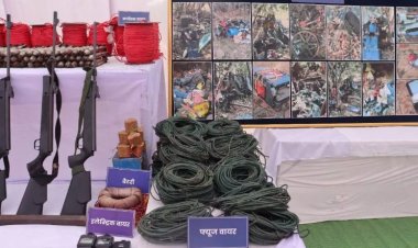 31 वर्दीधारी माओवादी ढेर, माओवादियों के 216 ठिकाने और बंकर ध्वस्त