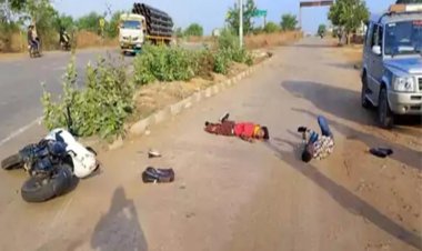 कॉलेज की परीक्षा देने जा रहे छात्र की सड़क हादसे में मौत 