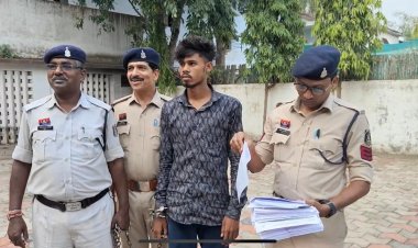 गांजा बेचते युवक पकड़ा गया, पुलगांव पुलिस ने की कार्रवाई