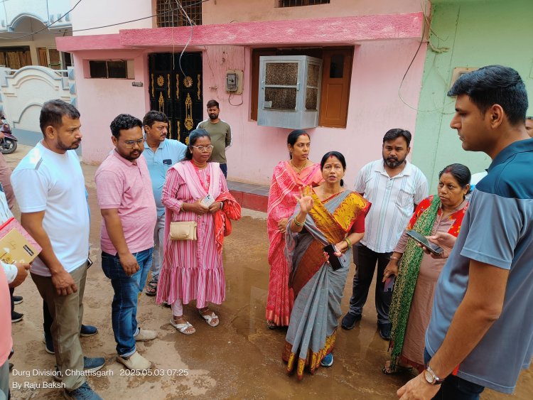 अवैध कब्जा करने वालों को महापौर अल्का बाघमार ने दी चेतावनी