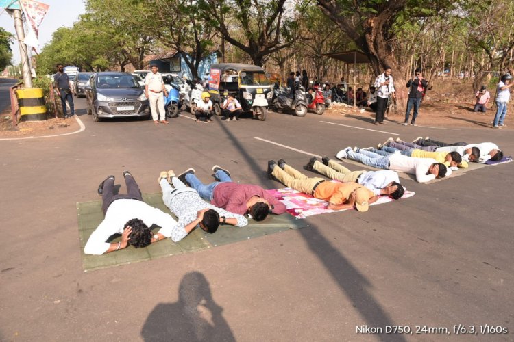 सायरन बजते ही जमीन पर लेटें लोग; SDRF, पुलिस और आर्मी फाउण्डेशन ने बताया बचने का तरीका