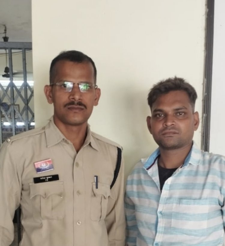जेके लक्ष्मी कंपनी अहिवारा से निकले सीमेंट को गबन करने वाला मुख्य आरोपी गिरफ्तार
