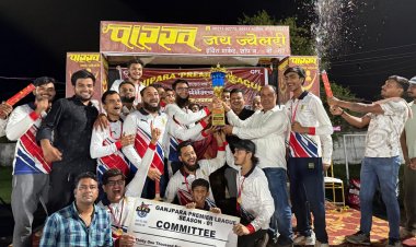 चौहान इलेवन ने बालाजी सुपर किंग्स को कांटे के मुकाबले में पराजित कर जीता मैच, कान्हा आढ़तिया बने मैन ऑफ द सीरीज