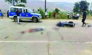 सड़क हादसे में एक युवक की मौत, एक घायल